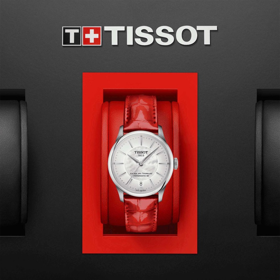 Damenuhren Tissot | Tissot - Tissot Chemin Des Tourelles Powermatic 80 34 Mm