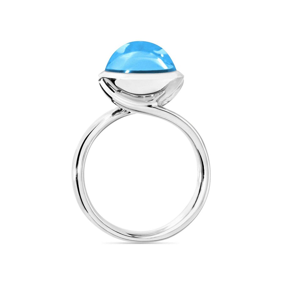 Ringe Tamara Comolli | Tamara Comolli - Bouton Ring Large Swiss Topas