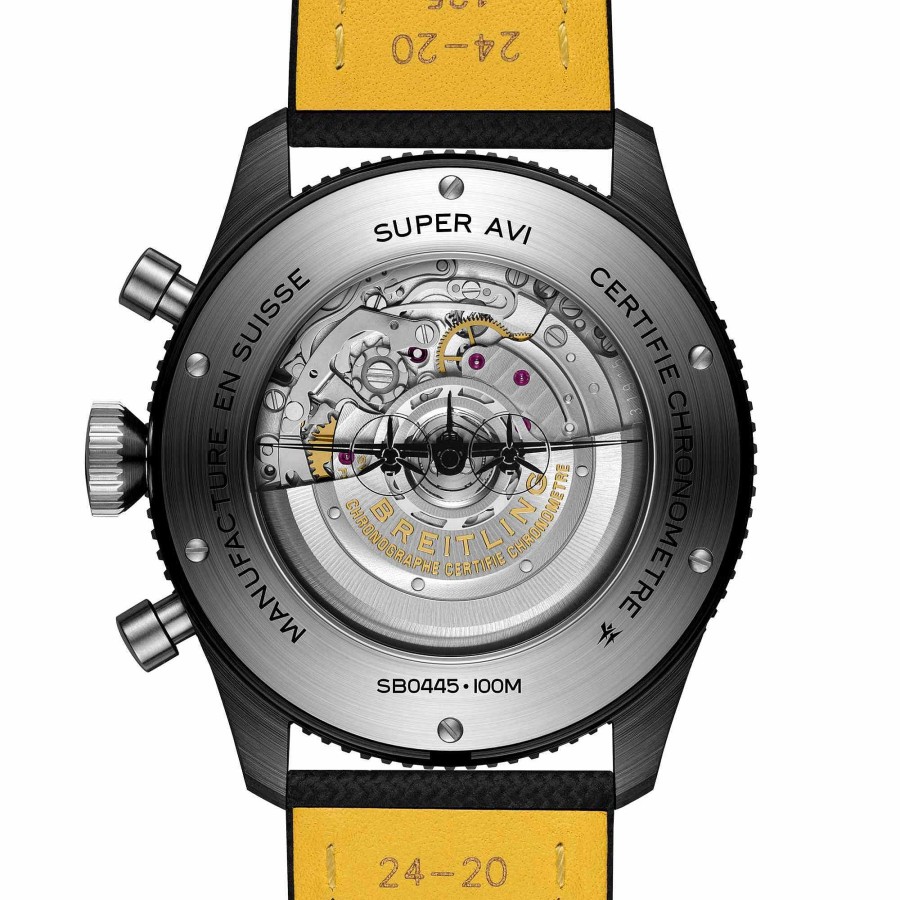 Herrenuhren Breitling | Breitling - Classic Avi Chronograph Gmt 46 Mosquito Night Fighter