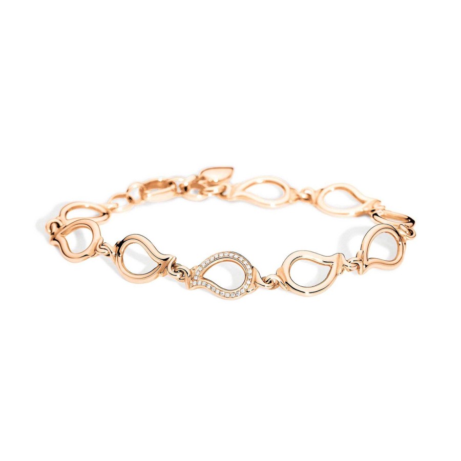 Armschmuck Tamara Comolli | Tamara Comolli - Signature Armband Small 18K Ros Gold