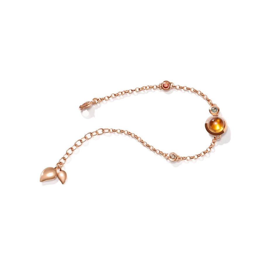 Armschmuck Tamara Comolli | Tamara Comolli - Bouton Armband Mini Chain 'Indian Summer' Small/Medium