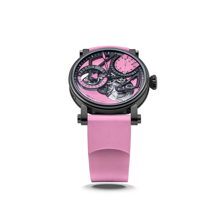 Herrenuhren Speake-Marin | Speake-Marin - Dual Time Pink