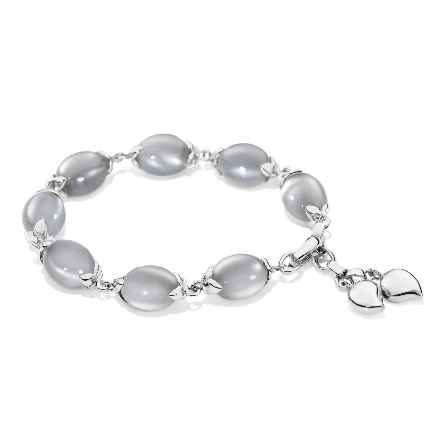 Armschmuck Tamara Comolli | Tamara Comolli - Coconut Armband Small Grauer Mondstein