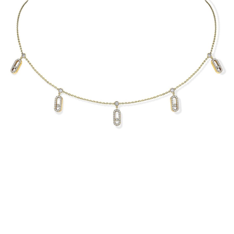 Halsschmuck Messika | Messika - Move Uno Choker Kette Mit Quasten