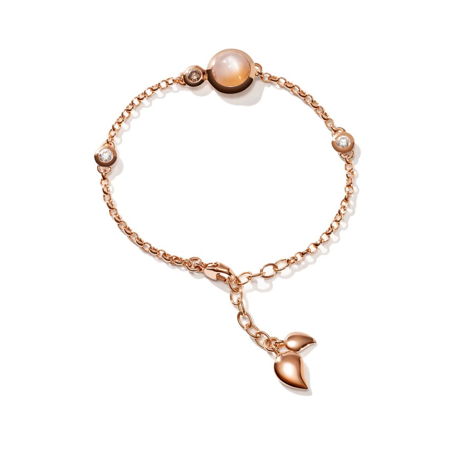 Armschmuck Tamara Comolli | Tamara Comolli - Bouton Armband Mini Chain 'Camel' Small/Medium