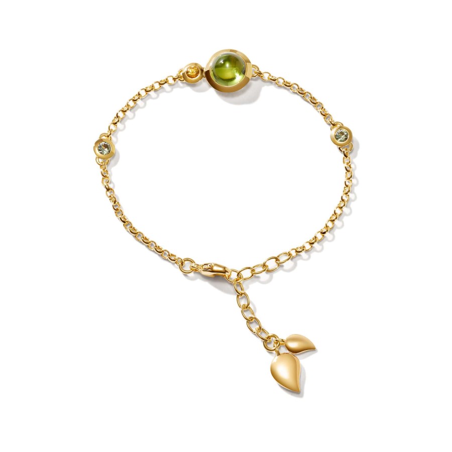 Armschmuck Tamara Comolli | Tamara Comolli - Bouton Armband Mini Chain 'Rainforest' Small/Medium