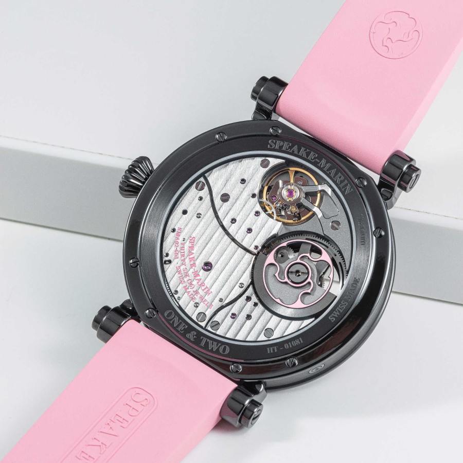 Herrenuhren Speake-Marin | Speake-Marin - Dual Time Pink