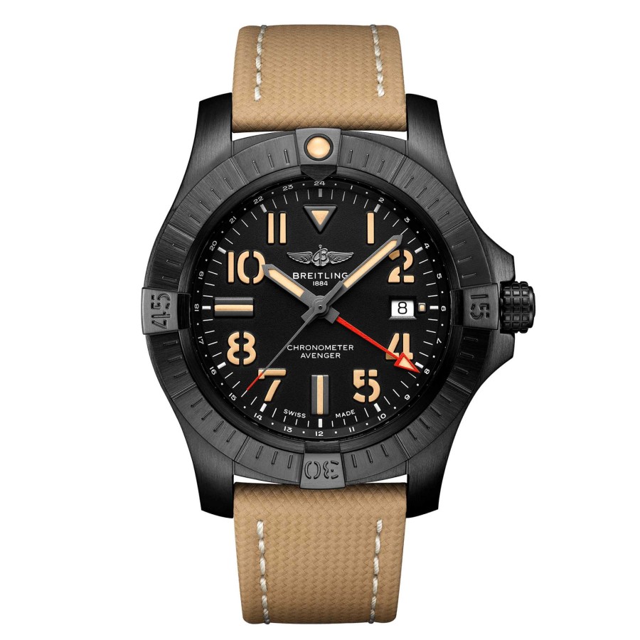 Herrenuhren Breitling | Breitling - Avenger Automatic Gmt 45 Night Mission