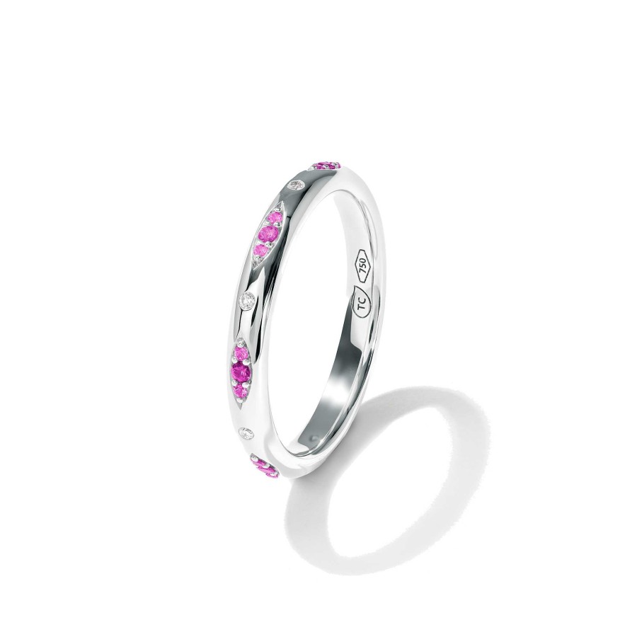 Ringe Tamara Comolli | Tamara Comolli - Gypsy Bandring Pav 'Blush'