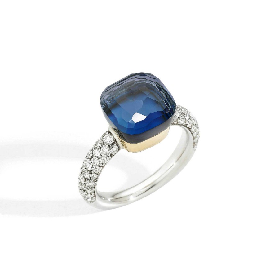 Ringe Pomellato | Pomellato - Nudo Deep Blue Klassischer Ring