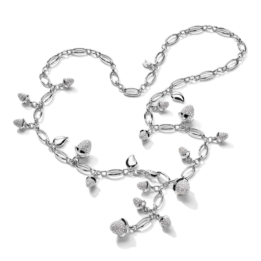 Halsschmuck Tamara Comolli | Tamara Comolli - Kurzes Mikado Collier Mit Diamant Pav