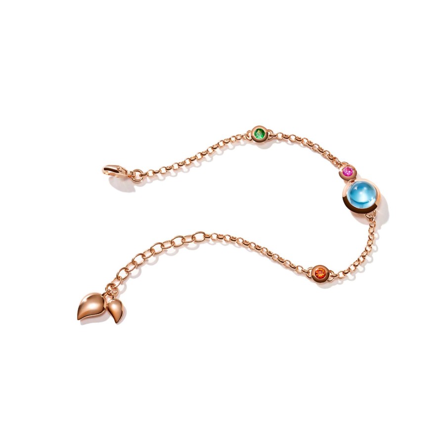 Armschmuck Tamara Comolli | Tamara Comolli - Bouton Armband Mini Chain 'Candy' Small/Medium