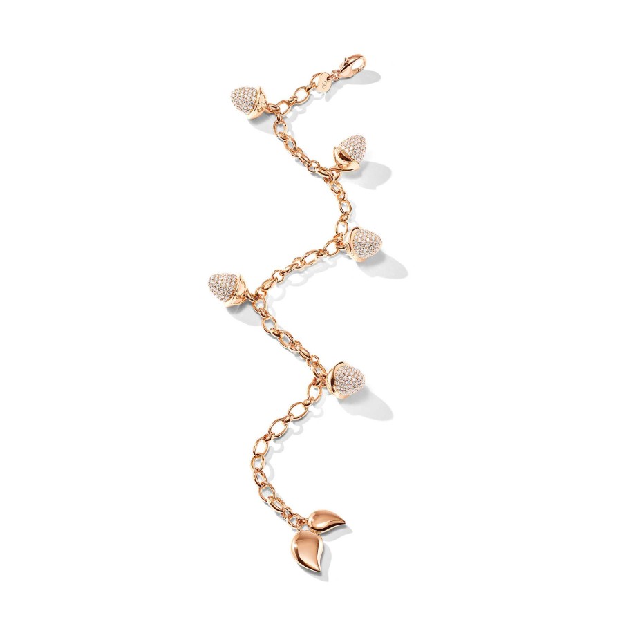 Armschmuck Tamara Comolli | Tamara Comolli - Mikado Flamenco Charm Diamond Pav Armband