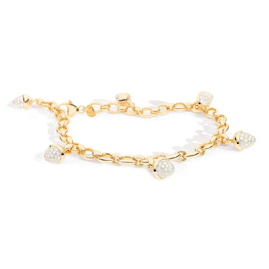 Armschmuck Tamara Comolli | Tamara Comolli - Mikado Charm Diamant Pav Armband