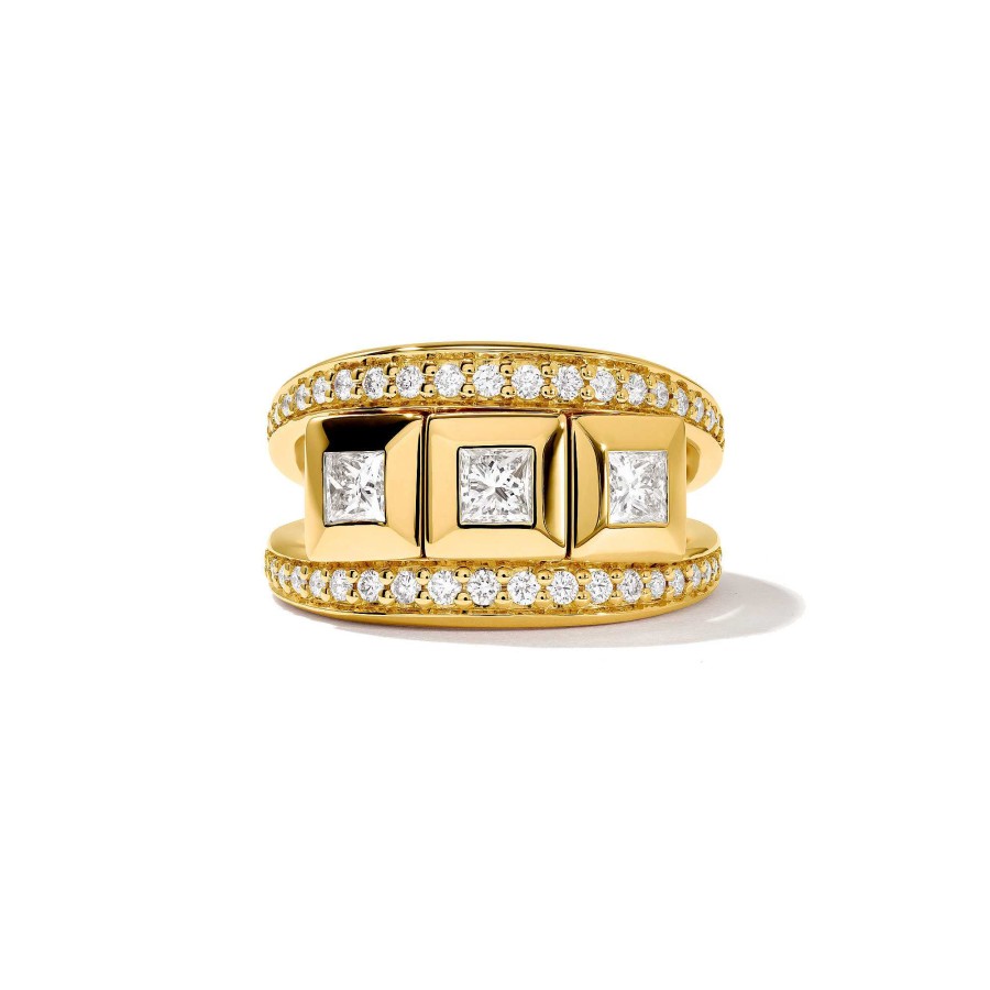 Ringe Tamara Comolli | Tamara Comolli - Curriculum Vitae Ring 3 Mit Diamant Pav Small