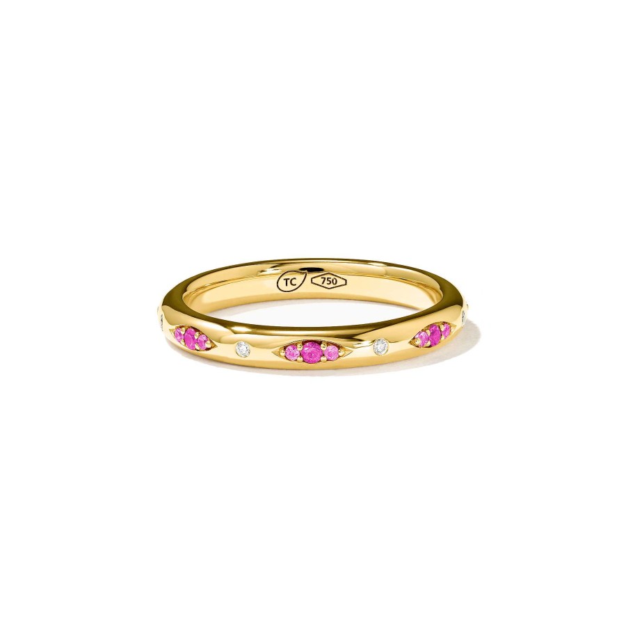 Ringe Tamara Comolli | Tamara Comolli - Gypsy Bandring Pav 'Blush'