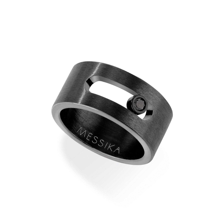 Ringe Messika | Messika - Move Titanium Black Ring